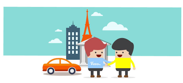 株式会社リーボ、今度は2タップで自宅にレンタカーをお届けするVeecle!（ビークル！）を公開